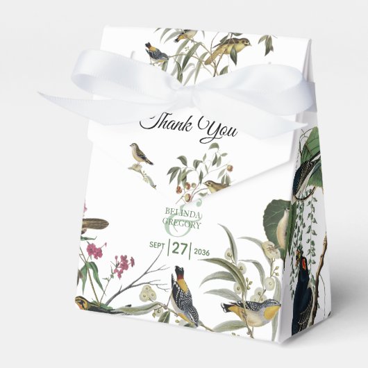 Ballotins Feuilles d'eucalyptus rustiques verdure vintage (Verso)