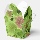 Ballotins Feuilles rouges vertes Sortir Ballotin (Ouvert)