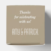 Ballotins Feuilles Tropical Vert et Or sur Sage Heart (Haut)