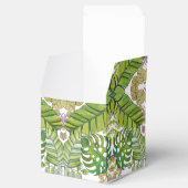 Ballotins Feuilles Tropicaux En Aquarelle (Ouvert)