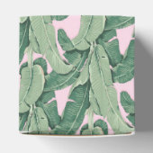 Ballotins Feuilles tropicaux roses et verts | Boisson de noi (Haut)