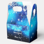 Ballotins Feux d'artifice bleus, Noir, Étincelle, Seize ans, (Ouvert)