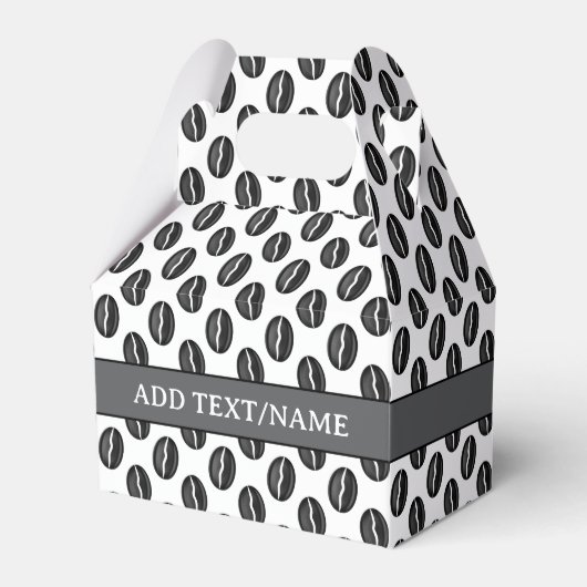 Ballotins Fèves de café Nom personnalisé (Verso)