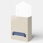 Ballotins Fiançailles Mariage Tandem Bleu foncé (Ouvert)