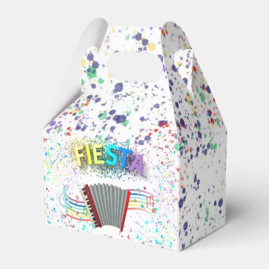 Ballotins Fiesta Accordion Danser Anniversaire (Verso)