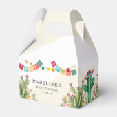 Ballotins Fiesta Watercolor Cactus Baby shower mexicain (Verso)