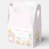 Ballotins Fille Aquarelle Sweet un premier anniversaire (Ouvert)