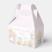 Ballotins Fille Aquarelle Sweet un premier anniversaire (Verso)