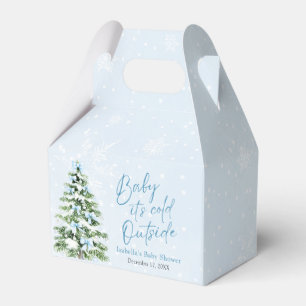 Ballotins Fille aux rubans bleus Bébé il fait froid dehors B