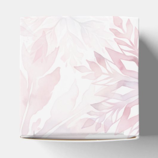 Ballotins Fille Baby shower d'hiver Feu de neige rose (Haut)