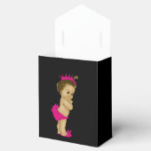 Ballotins Fille Bébée afro-américaine rose chaud (Ouvert)