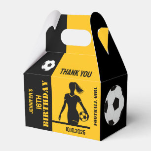 Ballotins Fille de football, cadeau de joueur de football, A