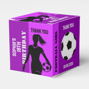Ballotins Fille de football, cadeau de joueur de football, A