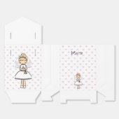 Ballotins Fille de la première communion personnalisée (Déplié)