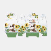 Ballotins Fille de Tournesol de vache premier anniversaire (Déplié)