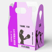 Ballotins Fille de volley-ball, cadeau de joueur de volley-b (Ouvert)