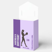 Ballotins Fille de volley-ball, cadeau de joueur de volley-b (Ouvert)