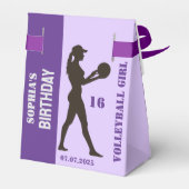 Ballotins Fille de volley-ball, cadeau de joueur de volley-b (Arrière)