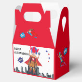 Ballotins Fille en fauteuil roulant Superhero Flying Hero An (Ouvert)