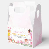 Ballotins Fille Fée Rose Floral Ballotin d'anniversaire (Ouvert)