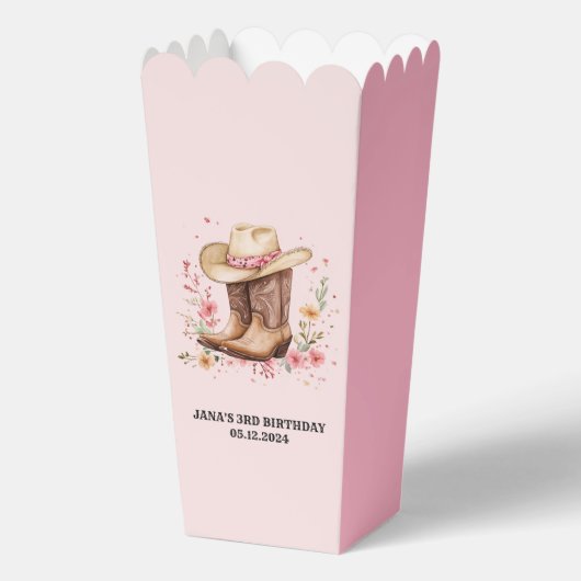 Ballotins Fille Fleur sauvage Bash Anniversaire | Occident r (Recto)