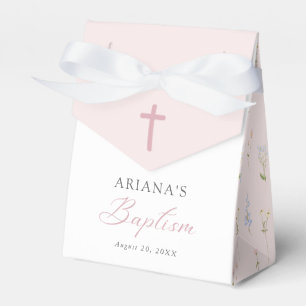 Ballotins Fille fleurie baptême fleur sauvage