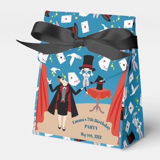 Ballotins Fille magicien Spectacle Anniversaire (Verso)