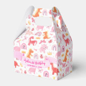 Ballotins Fille mignonne Anniversaire de enfant Dinosaure bé (Arrière)