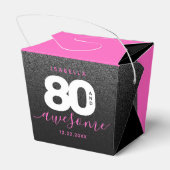 Ballotins Fille moderne Hot rose 80 et stupéfiant (Arrière)