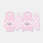 Ballotins Fille Nom personnalisé Pink First Communion (Déplié)