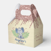 Ballotins Fille Parties scintillant rose douce 16 Merci d'an (Arrière)