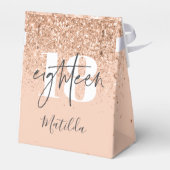 Ballotins Fille parties scintillant scintille moderne 18ème  (Arrière)