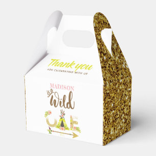 Ballotins Fille personnalisée Wild One Premier anniversaire