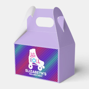 Ballotins Fille Roller Patinage Anniversaire Roulons