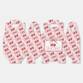 Ballotins Fille rose Coquette rouge Cherry premier anniversa (Déplié)