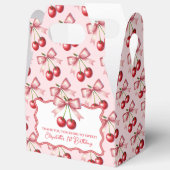 Ballotins Fille rose Coquette rouge Cherry premier anniversa (Ouvrir)