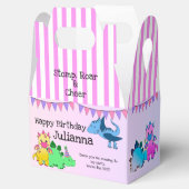 Ballotins Fille Rose Dinosaure Fête des enfants (Ouvert)