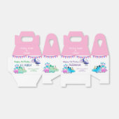 Ballotins Fille rose mignonne Bébé Dinosaure Fête des enfant (Déplié)