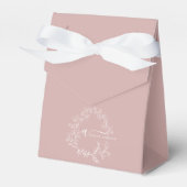 Ballotins Fille rose rousse Vierge Script Monogramme Nom Mod (Verso)
