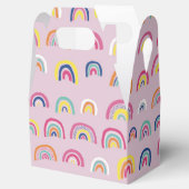 Ballotins Filles Anniversaire rose arc-en-ciel (Ouvert)