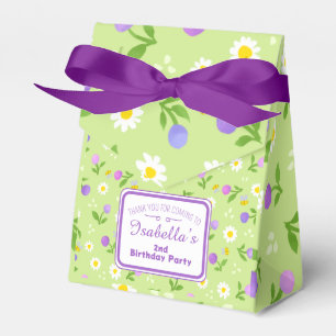 Ballotins Filles fête d'anniversaire sacs préférés été fleur