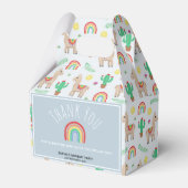Ballotins Filles mignonnes arc-en-ciel Llama Anniversaire de (Verso)