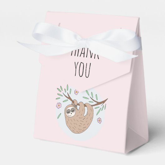 Ballotins Filles mignonnes Baby shower de la fentes couchant (Verso)