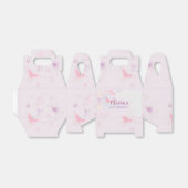 Ballotins Filles papillon rose Ballotin d'anniversaire (Déplié)