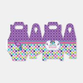 Ballotins Filles Peacock fête d'anniversaire Gable (Déplié)