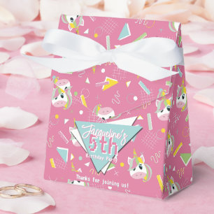 Ballotins Filles Retro rose licorne Anniversaire