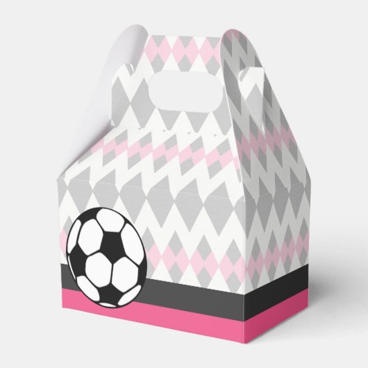 Ballotins Fille's Soccer Party Custom Anniversaire (Verso)