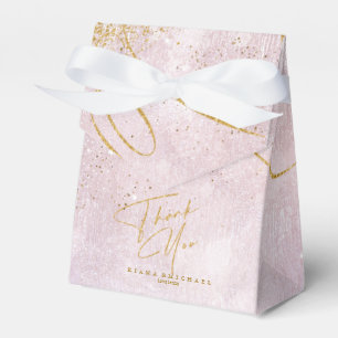 Ballotins Fine Lines Gold Abstrait Mariage V1 Mauve ID867
