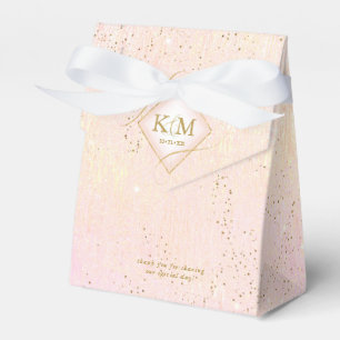 Ballotins Fine Lines Gold Abstrait Mariage V2 Blush ID867