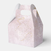 Ballotins Fine Lines Gold Abstrait Mariage V3 Mauve ID867 (Arrière)